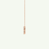 0.103 TCW Round Lab-Grown Diamond Virgo Constellation Necklace