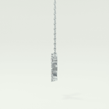 0.103 TCW Round Lab-Grown Diamond Virgo Constellation Necklace