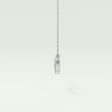 0.07 TCW Round Lab-Grown Diamond Nature Inspired Necklace
