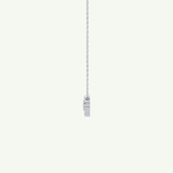 0.07 TCW Round Lab-Grown Diamond Nature Inspired Necklace