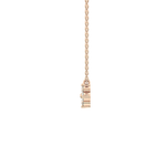 0.16 TCW Round Lab-Grown Diamond Flower Charm Necklace 10