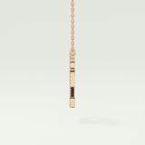 0.187 TCW Round Lab-Grown Diamond Q Initial Necklace