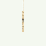 0.585 TCW Round Lab-Grown Diamond S Initial Necklace