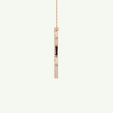 0.585 TCW Round Lab-Grown Diamond S Initial Necklace