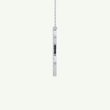 0.585 TCW Round Lab-Grown Diamond S Initial Necklace