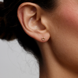 Heart Stud Earrings