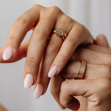 Classic Textured Wedding Band