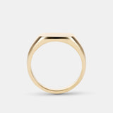Signet Wedding Band
