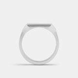 Rectangular Signet Wedding Band