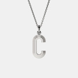 Initial Letter Pendant Necklace