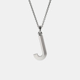 Initial Letter Pendant Necklace