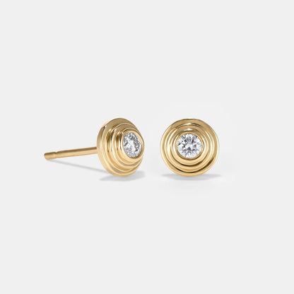 0.20 TCW Round Lab-Grown Diamond Stud Earrings