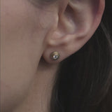 0.20 TCW Round Lab-Grown Diamond Stud Earrings