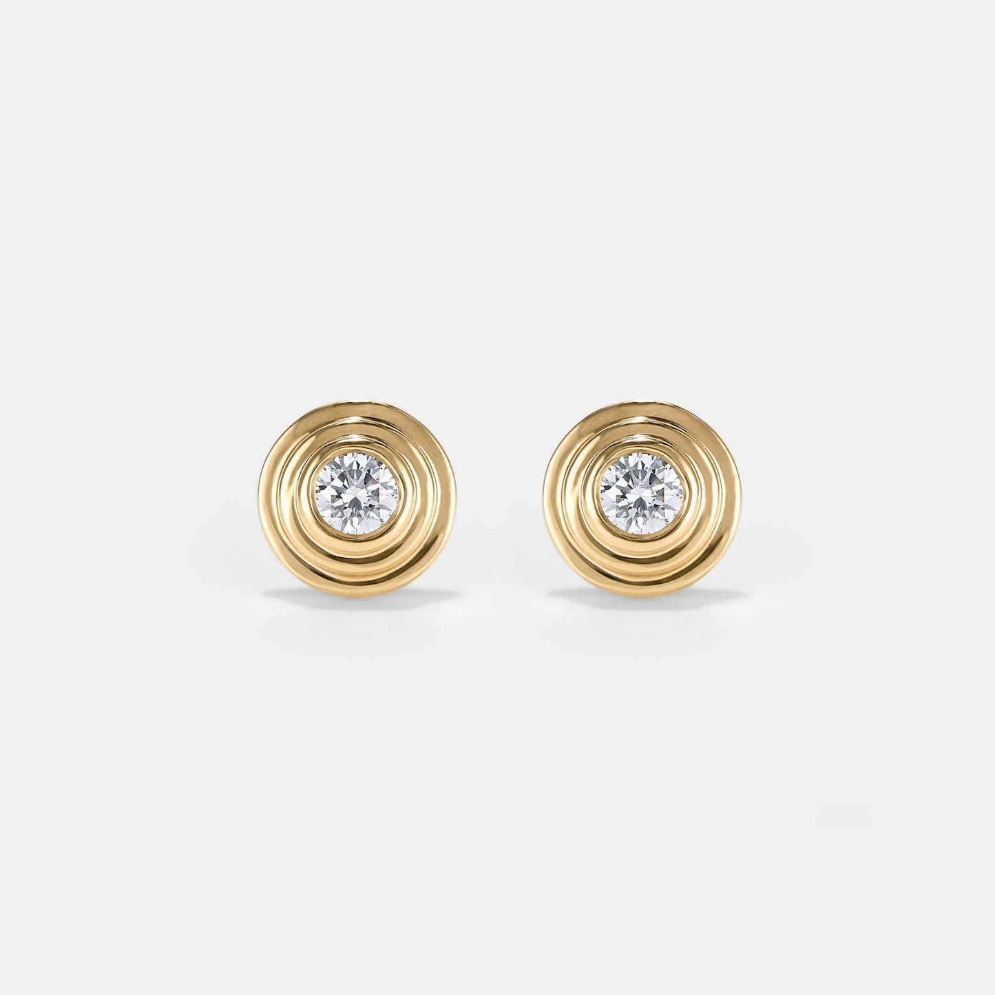 0.20 TCW Round Lab-Grown Diamond Stud Earrings