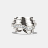 0.155 TCW Round Lab-Grown Diamond Single Earcuff