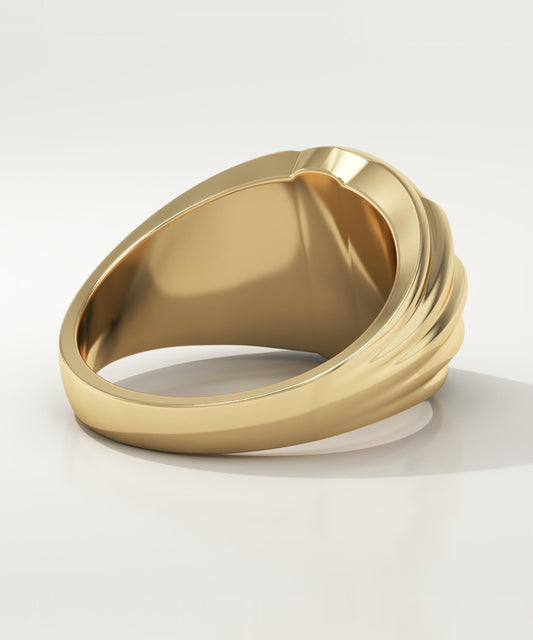 0.417 CT Round Lab-Grown Diamond Multi Stone Wedding Band For Men