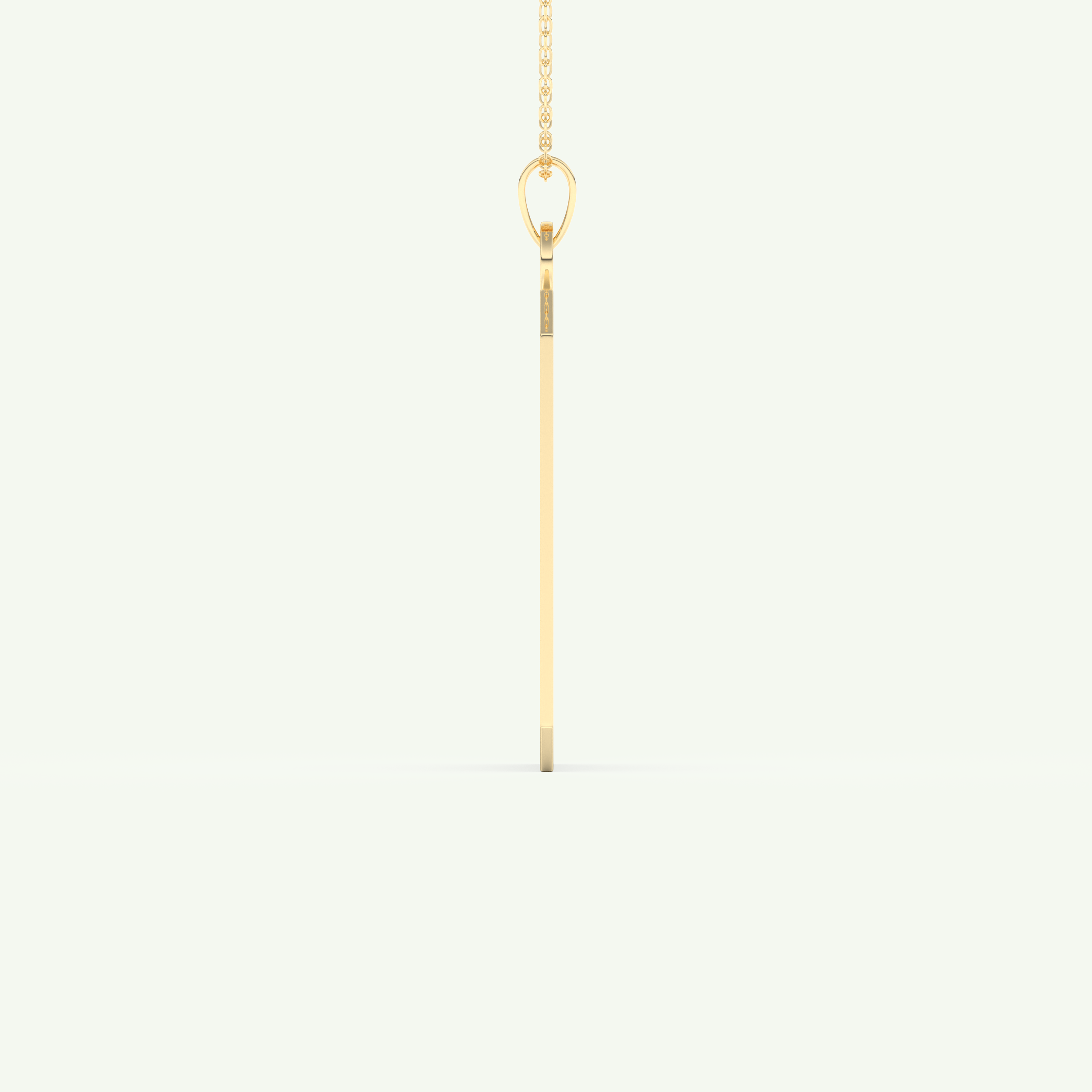 Classic Engravable Pendant Necklace 3