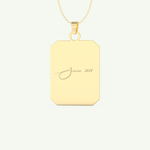 Classic Engravable Pendant Necklace 4