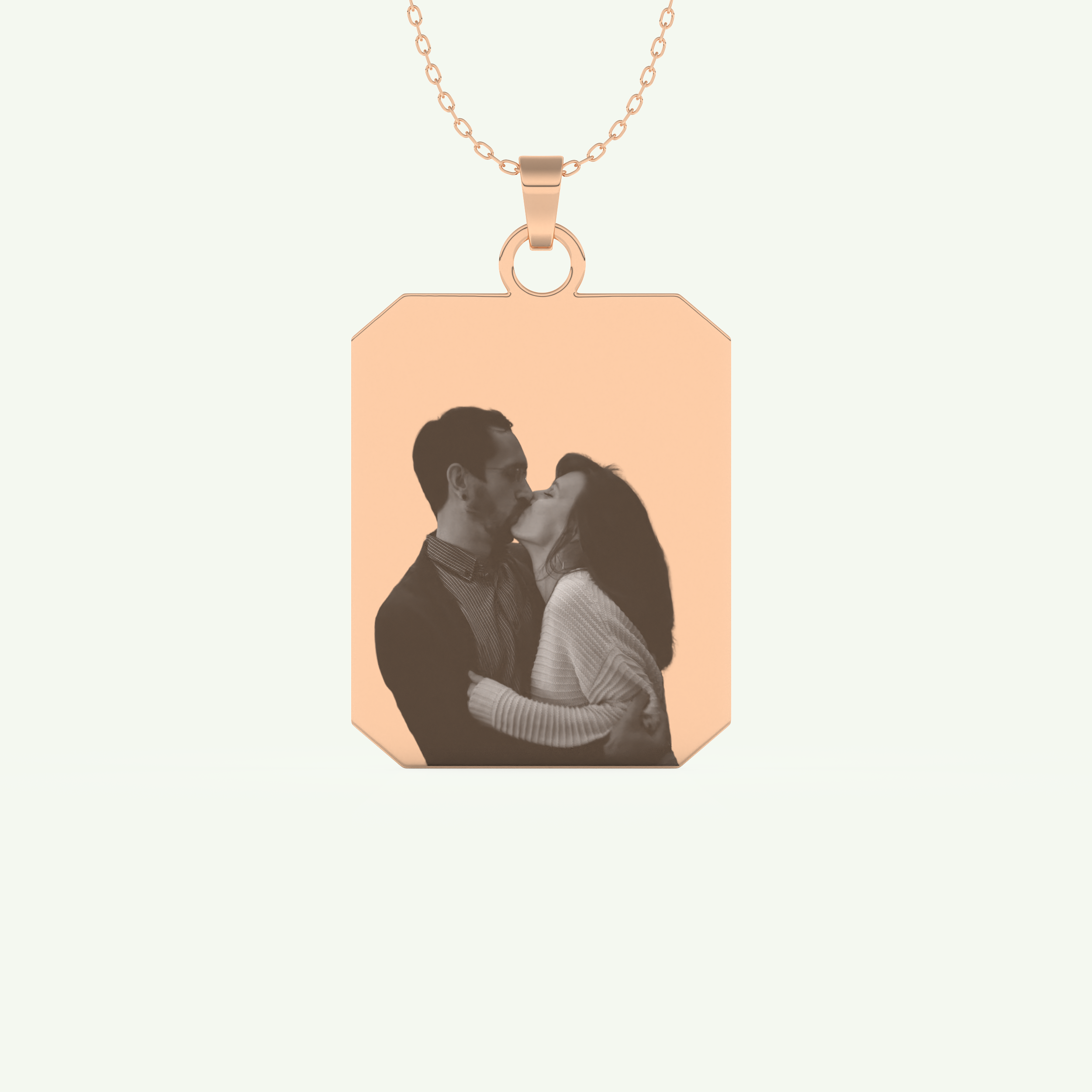 Classic Engravable Pendant Necklace 6