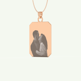 Classic Engravable Pendant Necklace 7