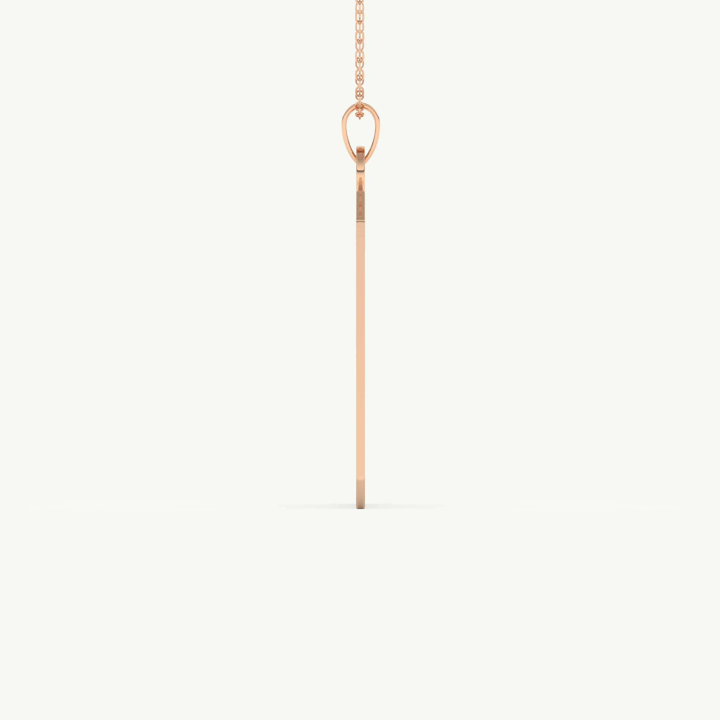 Classic Engravable Pendant Necklace 8