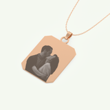 Classic Engravable Pendant Necklace 10