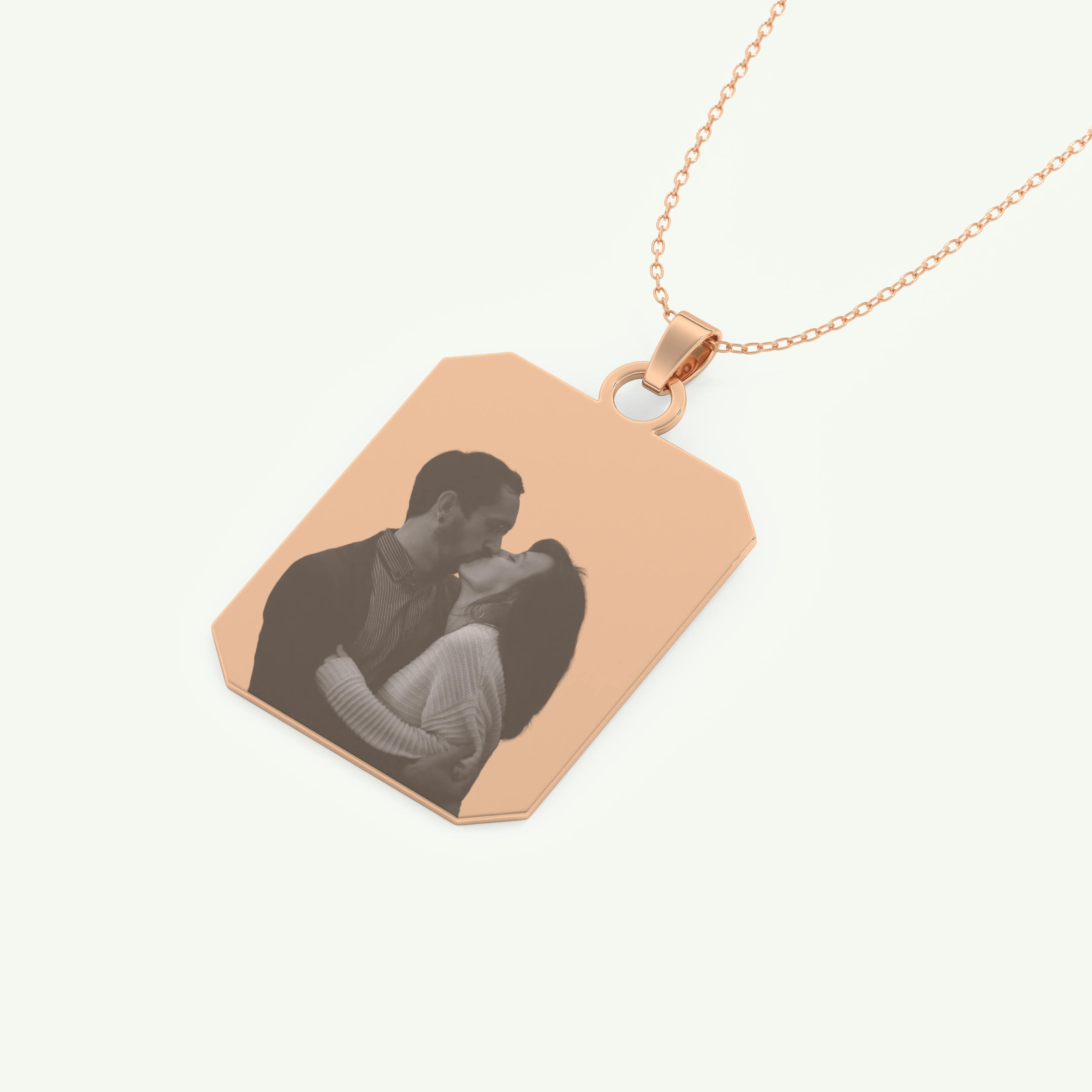 Classic Engravable Pendant Necklace 10