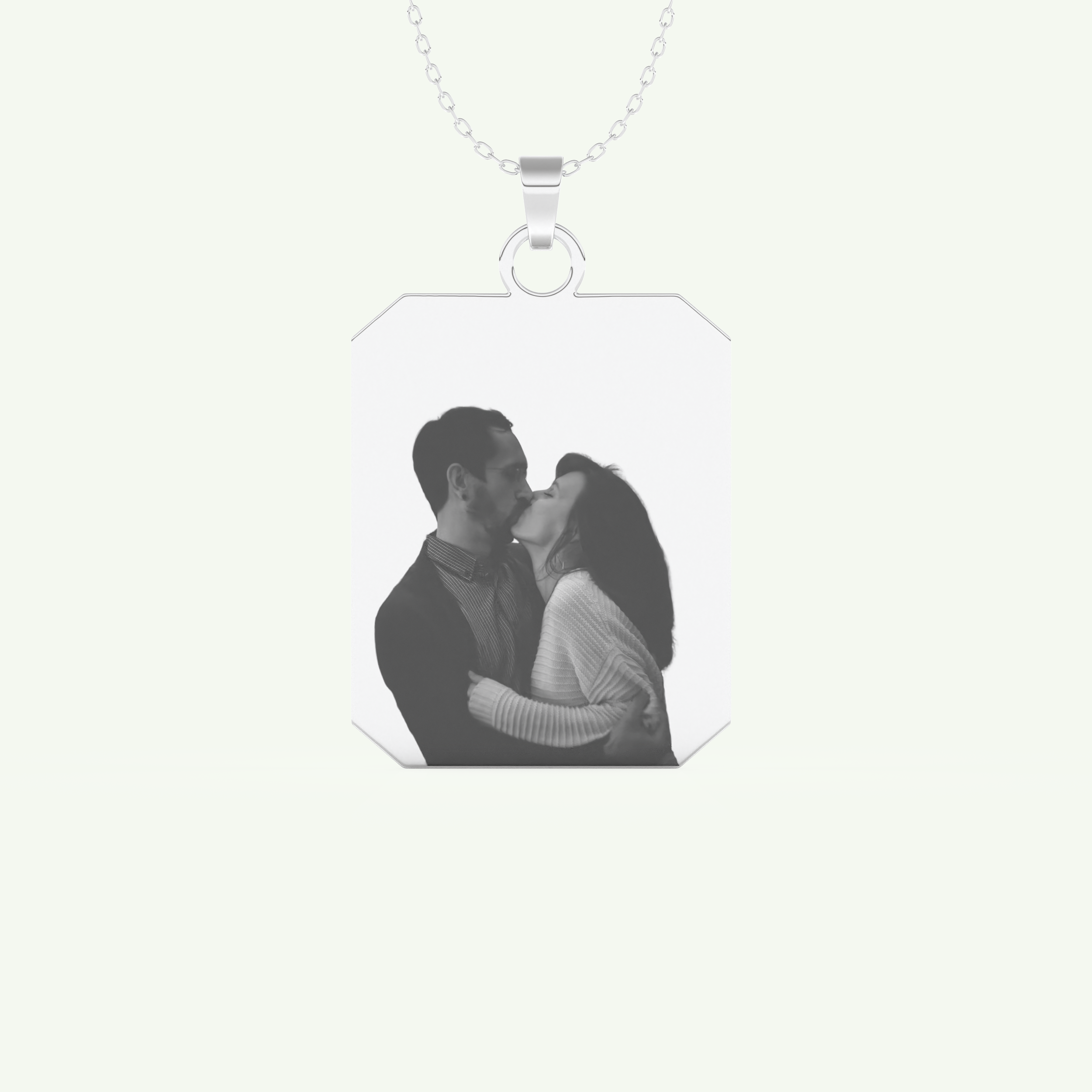 Classic Engravable Pendant Necklace 11