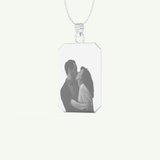 Classic Engravable Pendant Necklace 12