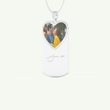 Classic Engravable Pendant Necklace 12