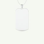 Classic Engravable Pendant Necklace 14