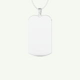 Classic Engravable Pendant Necklace 14