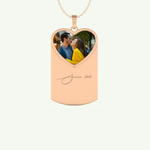 Classic Engravable Pendant Necklace 6