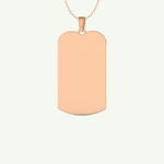 Classic Engravable Pendant Necklace 9