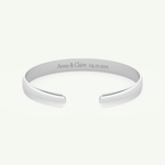 Sleek Custom Engravable Bangle Bracelet 7