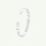 Sleek Custom Engravable Bangle Bracelet 9