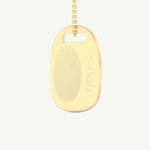Classic Engravable Pendant Necklace 2
