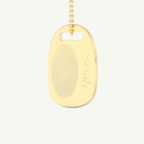 Classic Engravable Pendant Necklace 2