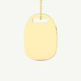 Classic Engravable Pendant Necklace 4