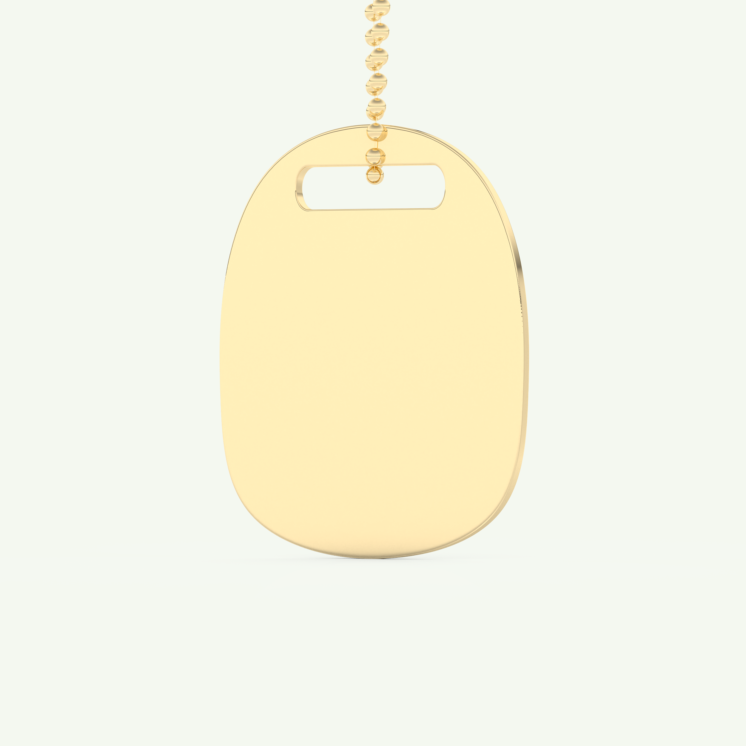 Classic Engravable Pendant Necklace 4