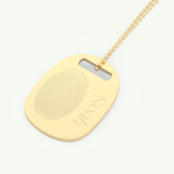 Classic Engravable Pendant Necklace 5