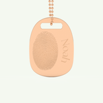 Classic Engravable Pendant Necklace 6