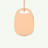 Classic Engravable Pendant Necklace 9