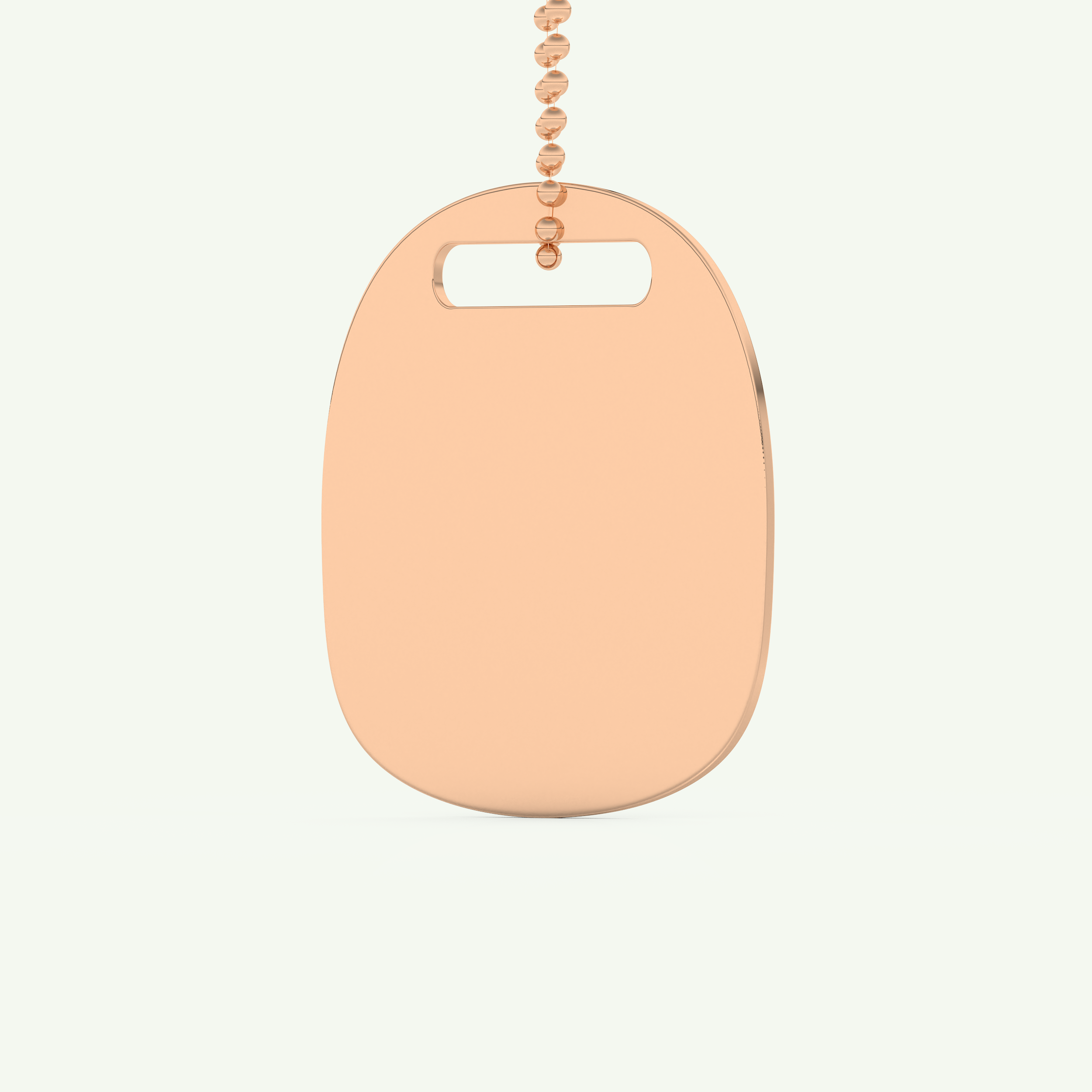 Classic Engravable Pendant Necklace 9