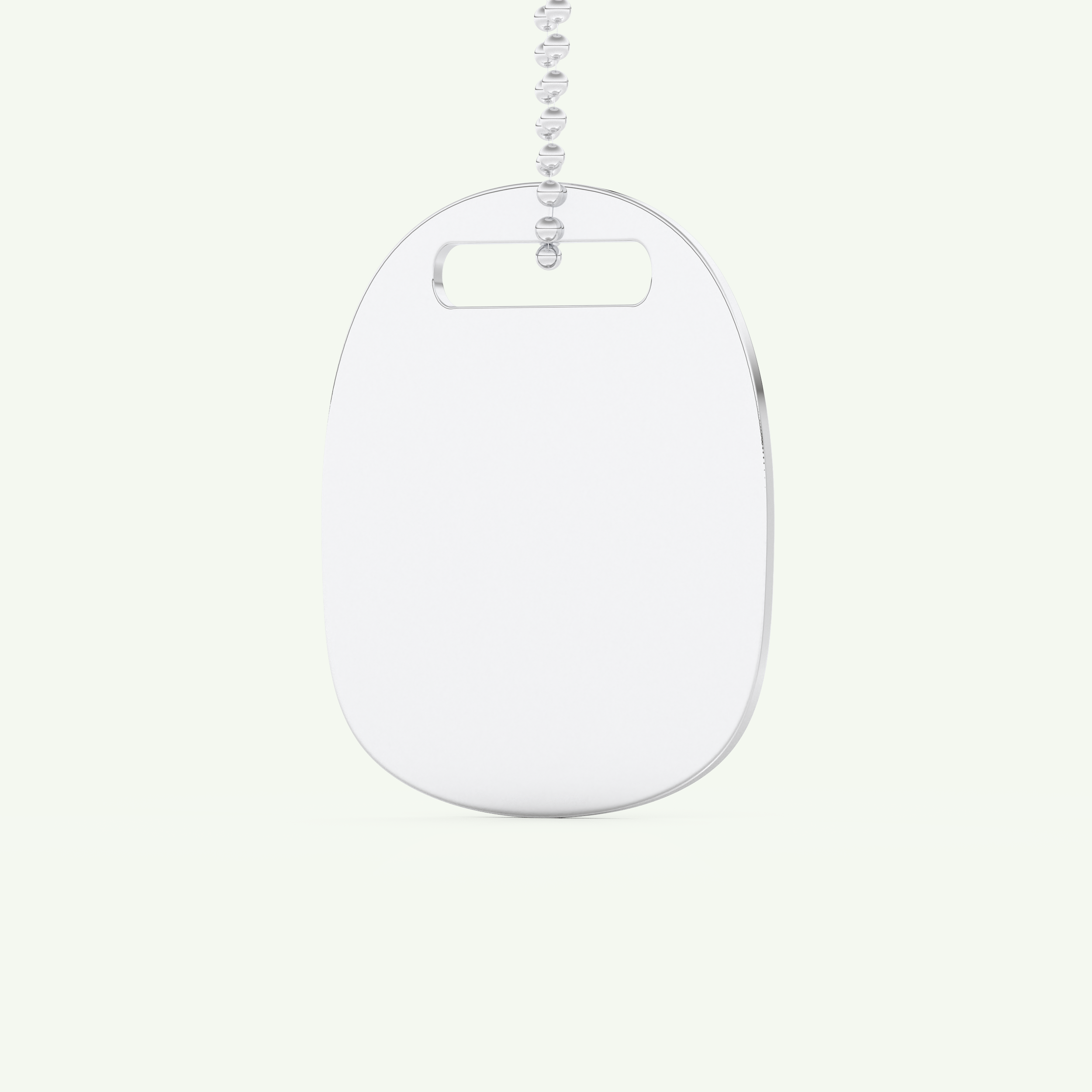 Classic Engravable Pendant Necklace 14