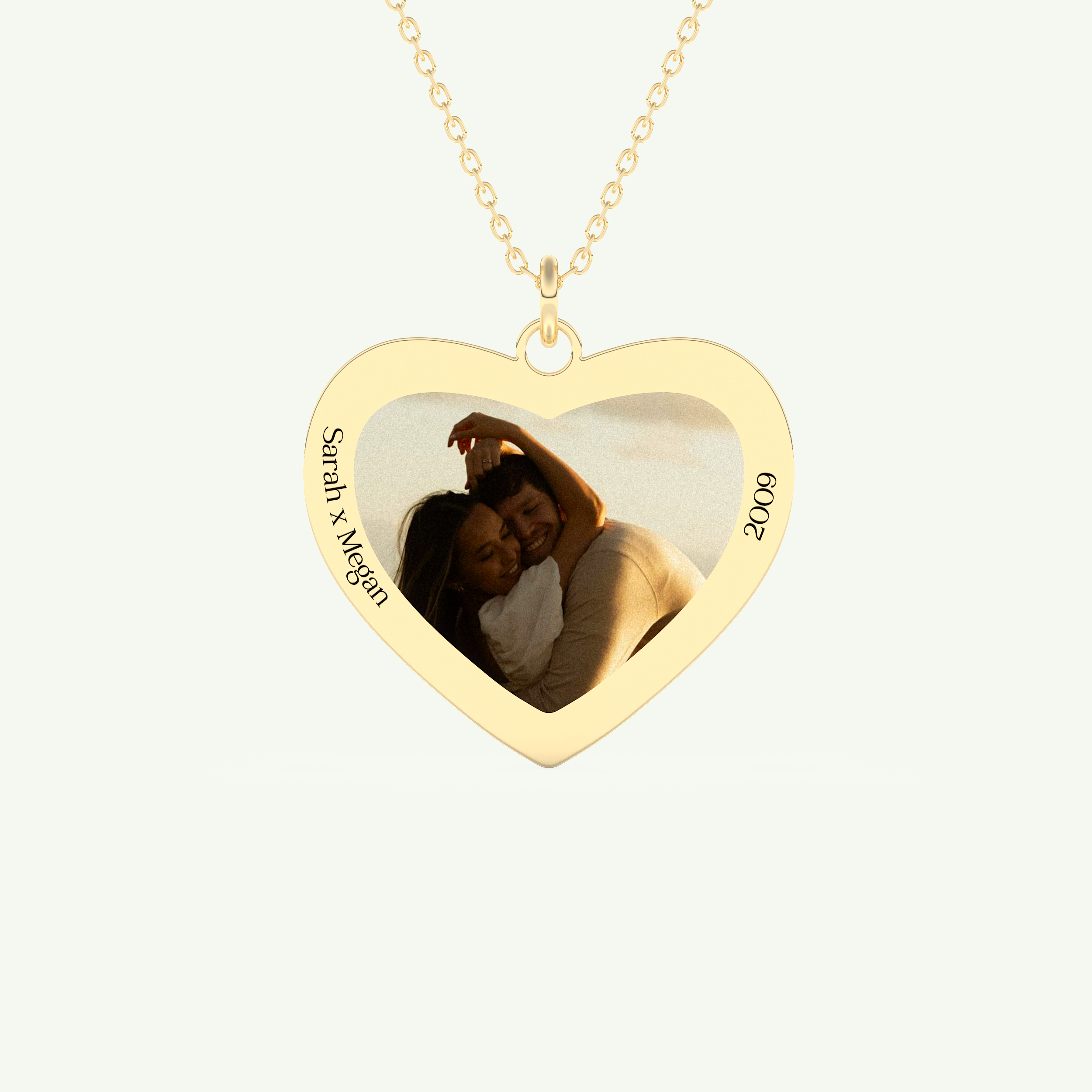 Classic Engravable Pendant Necklace 1
