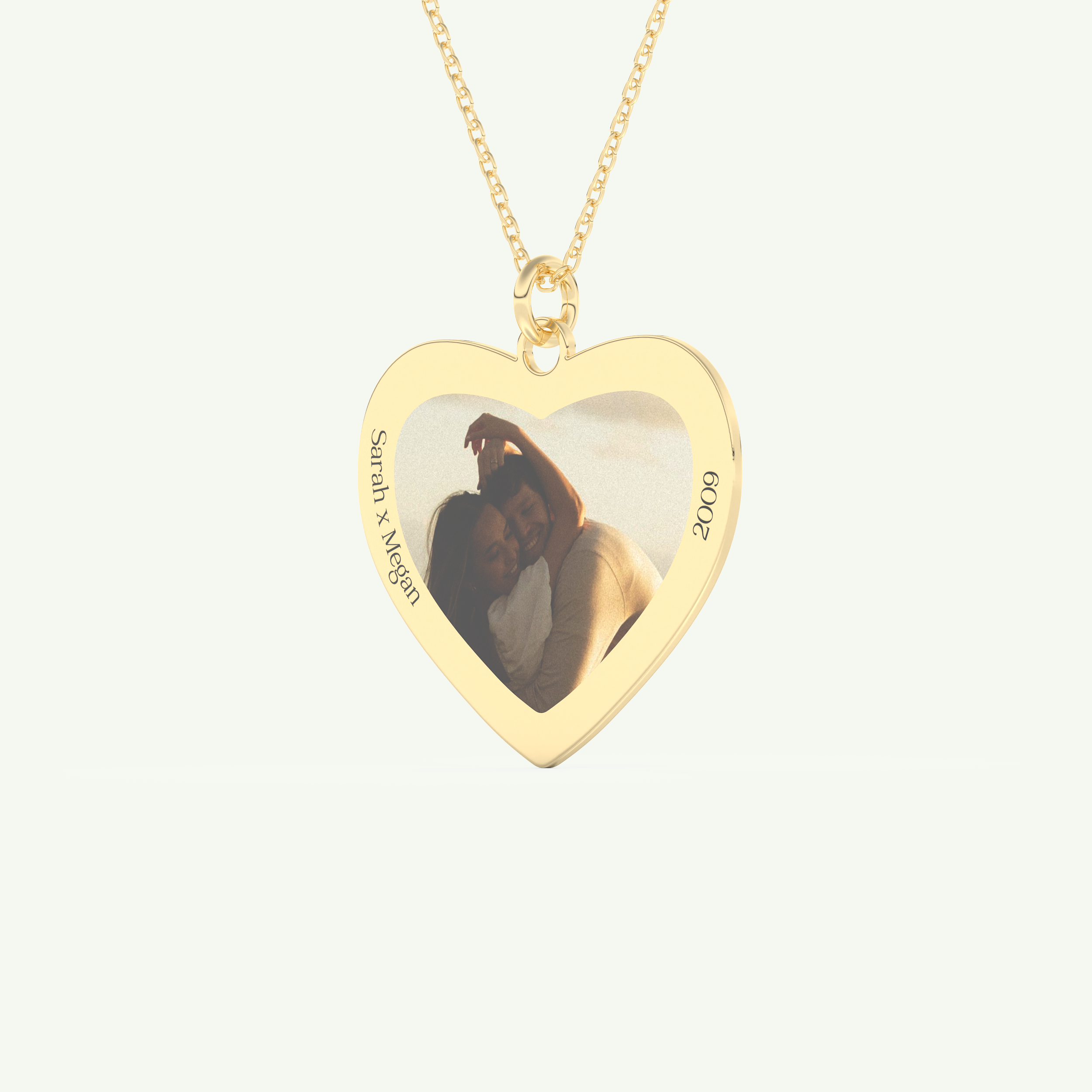 Classic Engravable Pendant Necklace 2