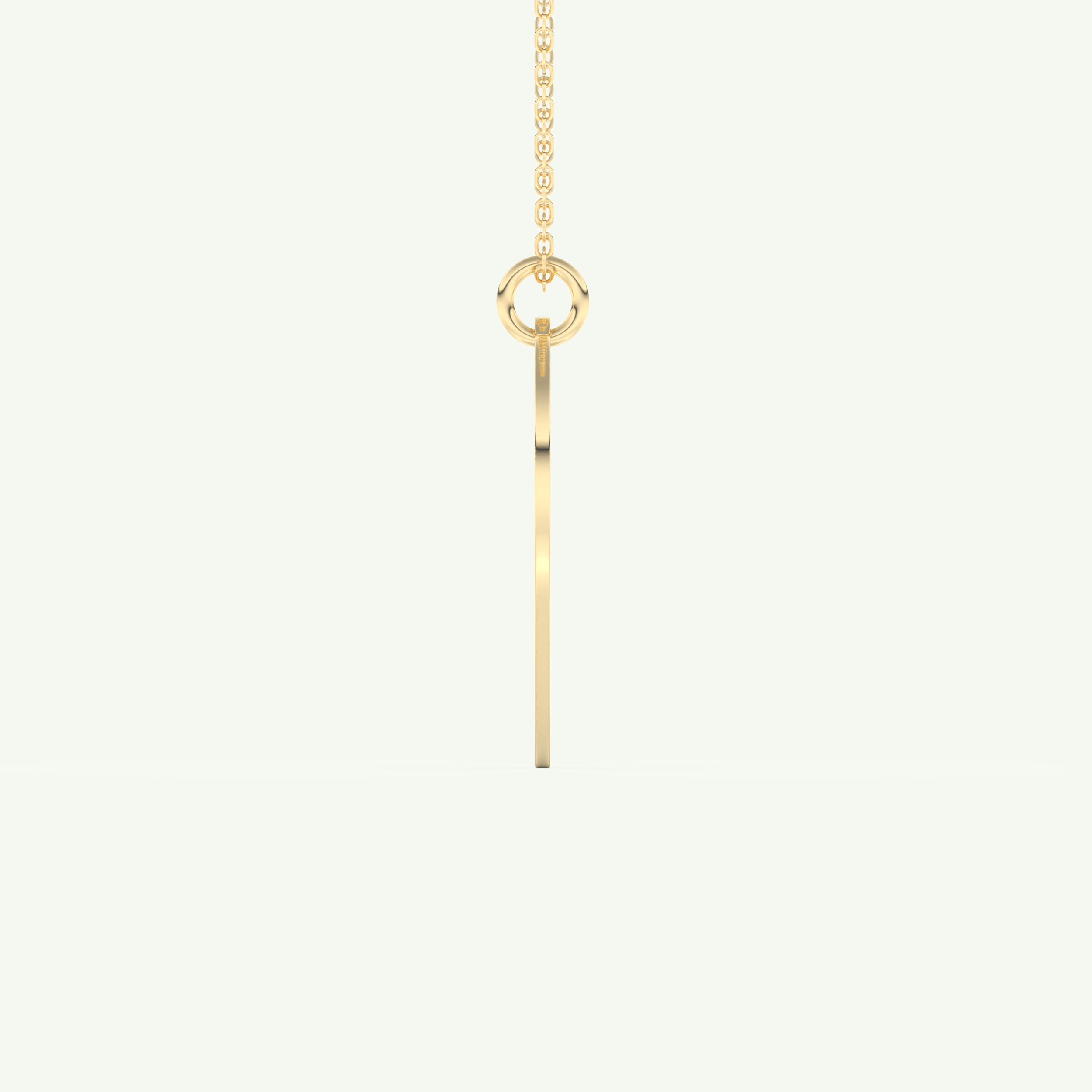 Classic Engravable Pendant Necklace 3