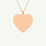 Classic Engravable Pendant Necklace 9