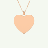 Classic Engravable Pendant Necklace 9